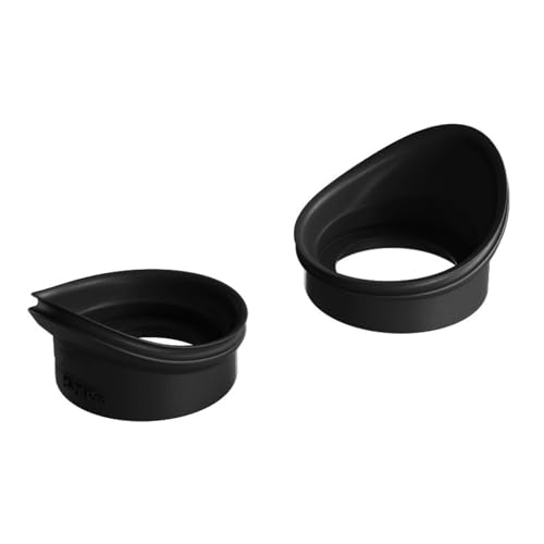 ZWTPGKRD 1 Paar weiche Silikon-Augenmuscheln mit Antifatigue-Designs für eine längere Verwendung in Mikroskopen und Teleskopen von ZWTPGKRD