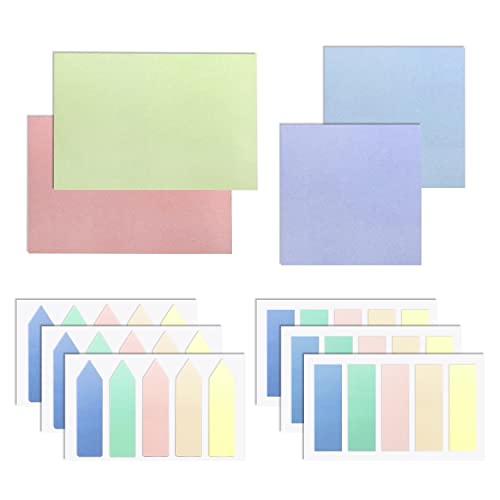 (1200 Blatt) 800 Flat Head、Arrow Notes, 400 Color Notes, Sticker Notes, Index Notes Paper, kann zum Markieren, Büro, Schule usw. verwendet werden. von ZWZNBL