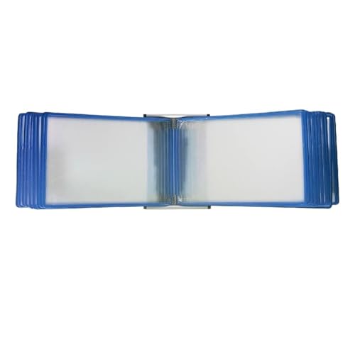 A4-Ordnerständer mit großer Kapazität for 20 Seiten zur Wandmontage mit Spindelklappe, 8 Farben erhältlich, ohne Lochung/Locher, Doppelmontage, vertikal/horizontal, transparent, mattierte Seiten, for A4-Ordnerständer mit großer Kapazität for 20 Seiten zur Wandmontage mit Spindelklappe, 8 Farben erhältlich, ohne Lochung/Locher, Doppelmontage, vertikal/horizontal, transparent, mattierte Seiten, for von ZXCFGH