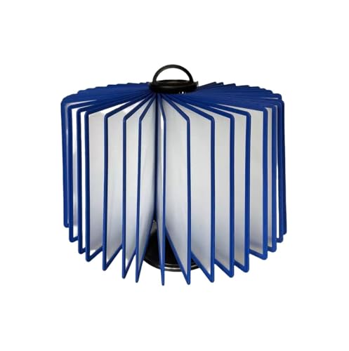 Drehbarer Dokumentenständer for den Schreibtisch, Kapazität 40 Seiten/7 Farbseiten verfügbar/Schwarzweiß-Basis, 360° horizontal drehbarer Ständer/145° Öffnungs- und Schließwinkel, Informationsständer von ZXCFGH