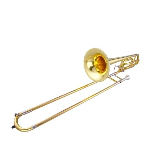 Posaune Posaune Goldlack B Flat Professionelles Musikinstrument von ZXFJYUIP