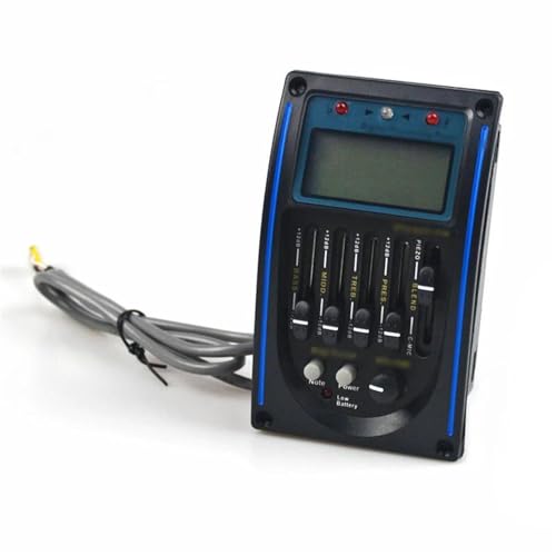 Tonabnehmer für Akustikgitarren Akustikgitarre mit Mikrofon-Tonabnehmer Vorverstärker Equalizer Tonabnehmer für Akustikgitarren Akustikgitarre mit Mikrofon-Tonabnehmer Vorverstärker Equalizer von ZXFJYUIP