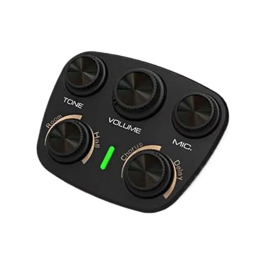 Tonabnehmer für Akustikgitarren Tonabnehmer für Akustikgitarre mit Mikrofon Eingebauter Chorus-Delay-Reverb-Effekt Tonabnehmer für Akustikgitarren Tonabnehmer für Akustikgitarre mit Mikrofon Eingebauter Chorus-Delay-Reverb-Effekt von ZXFJYUIP
