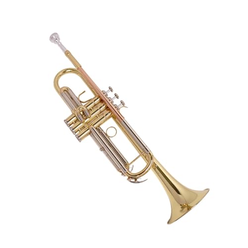 Trompete B-Trompete Blechblasinstrument geeignet für professionelles Üben von ZXFJYUIP