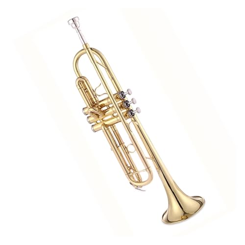 Trompete B-Trompete Instrument Blechblasinstrument Anfänger Trompete B-Trompete Instrument Blechblasinstrument Anfänger von ZXFJYUIP