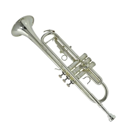 Trompete Trompete instrument B flach messing vernickelt anfänger professionelle leistung Trompete Trompete instrument B flach messing vernickelt anfänger professionelle leistung von ZXFJYUIP