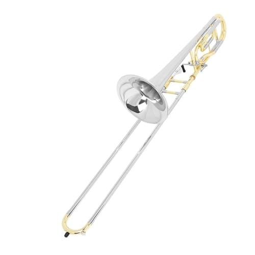 ZXFJYUIP Posaune Professionelles Blechblasinstrument Tenorposaune geeignet für Erwachsene von ZXFJYUIP