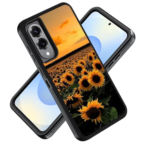 ZXHSBROK Schutzhülle für Samsung Galaxy S25 Edge 5G 6,7 Zoll 2025, Militärqualität, strapazierfähig, 3-lagig, stoßfest, Fallschutz, Sonnenblumen ZXHSBROK Schutzhülle für Samsung Galaxy S25 Edge 5G 6,7 Zoll 2025, Militärqualität, strapazierfähig, 3-lagig, stoßfest, Fallschutz, Sonnenblumen von ZXHSBROK