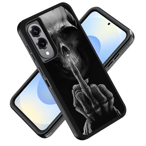 ZXHSBROK Schutzhülle für Samsung Galaxy S25 Edge 5G 6,7 Zoll 2025, Militärqualität, strapazierfähig, 3-lagig, stoßfest, Fallschutz, lustiger Skelett-Totenkopf ZXHSBROK Schutzhülle für Samsung Galaxy S25 Edge 5G 6,7 Zoll 2025, Militärqualität, strapazierfähig, 3-lagig, stoßfest, Fallschutz, lustiger Skelett-Totenkopf von ZXHSBROK