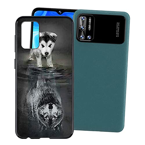 ZXLZKQ Hülle Schale für Doogee N40 Pro (6.52 Zoll), Hülle Silikon Case Schwarz TPU Cover Bumper Schutzhülle Anti-Kratzen Protective Schale für Doogee N40 Pro - WMA27 von ZXLZKQ