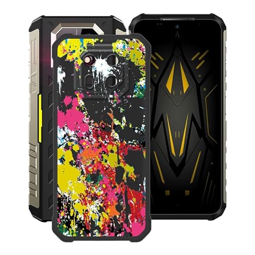 ZXLZKQ Schwarz Stoßfest Hülle für Ulefone Armor 22 (6.58 Zoll), Ultradünne Anti-Kratzen Handyhülle Cover Weiches Silikon Schutzhülle Tasche für Ulefone Armor 22 - Farbenfroh von ZXLZKQ
