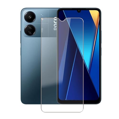 ZXLZKQ für Xiaomi Poco C65 Schutzfolie (6.74 Zoll), [1 Stück] Original Design Ultradünne klare Displayschutzfolie, Keine Blasen Kratzfest Gehärtetem Glasfolie für Xiaomi Poco C65 von ZXLZKQ