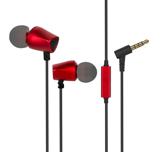 ZXQ A5Pro Kopfhörer mit Kabel In Ear,Ohrhörer 3,5 mm Klinkenstecker,Earphones Wired mit Mikrofon für Handy Samsung Galaxy Computer Tablet Laptop MP3 Players von ZXQ
