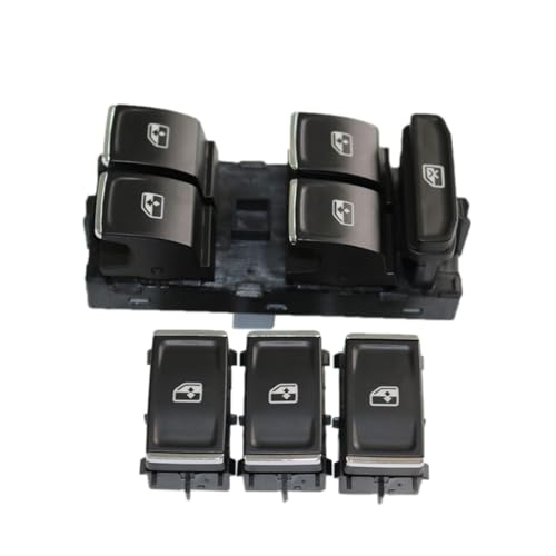 Auto Tasten Power Fenster Control Für Skoda Octavia 2013-2017 5E0959857 Autofenster Schalter Ersatz Fensterschalter Fensterheberschalter,4pcs Window Switch von ZXYEJ