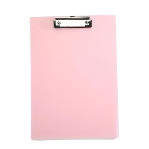 Klemmbretter 4 stücke A5 Zwischenablage Ordner Schreibblock Halter Memo Clip Bord Datei Clip Schreiben Klemmen Kinder Nette Schreibwaren Büro Schule liefert Für die Ablage von Dokumenten(Pink) von ZYAYNG