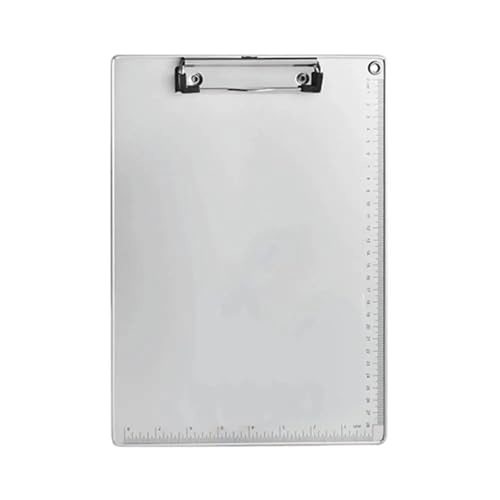 Klemmbretter 4 stücke Büro Liefert Papier Ticket Lagerung Datei Ordner Aluminium Legierung Schreibtafel Clip Zwischenablage Dokument Halter Schreibblöcke Für die Ablage von Dokumenten(A5) von ZYAYNG