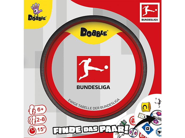ZYGOMATIC Dobble Bundesliga 1x Kinderspiel Mehrfarbig ZYGOMATIC Dobble Bundesliga 1x Kinderspiel Mehrfarbig von ZYGOMATIC