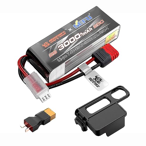 ZYGY 1PCS 2S 7.4V 25C 3000mah Batterie mit T Stecker für MJX H16E H16P H16PL H16BM H16DR H16GT 14301 JC16EP M161 RC Funkgesteuerte Auto Upgrade Batterie ZYGY 1PCS 2S 7.4V 25C 3000mah Batterie mit T Stecker für MJX H16E H16P H16PL H16BM H16DR H16GT 14301 JC16EP M161 RC Funkgesteuerte Auto Upgrade Batterie von ZYGY