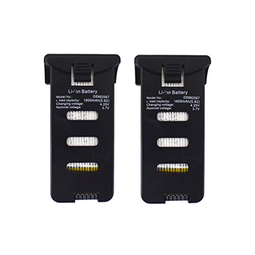 ZYGY 2PCS 3.7V 1600mah Lithium Akku für SP600 Luftaufnahmen RC Quadcopter Drohne ZYGY 2PCS 3.7V 1600mah Lithium Akku für SP600 Luftaufnahmen RC Quadcopter Drohne von ZYGY
