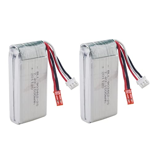 ZYGY 2PCS 7.4V 1500mah Lithium Batterie für WLTOYS V913 rc Hubschrauber//L959 Hochgeschwindigkeits-rc-auto//WL912 rc Boot ZYGY 2PCS 7.4V 1500mah Lithium Batterie für WLTOYS V913 rc Hubschrauber//L959 Hochgeschwindigkeits-rc-auto//WL912 rc Boot von ZYGY