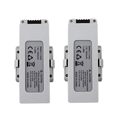 ZYGY 2PCS 7.6V 1500mah Lithium Akku für HS510 F30 Faltender Brushless Quadcopter Luftaufnahmen RC Drohne ZYGY 2PCS 7.6V 1500mah Lithium Akku für HS510 F30 Faltender Brushless Quadcopter Luftaufnahmen RC Drohne von ZYGY