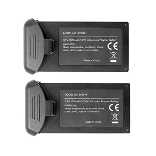 ZYGY 2St. 3.7V 1000mAh Lithium Batterie für HS110D Luftaufnahmen Quadcopter Fernbedienung Drohne ZYGY 2St. 3.7V 1000mAh Lithium Batterie für HS110D Luftaufnahmen Quadcopter Fernbedienung Drohne von ZYGY