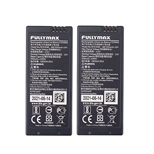 ZYGY 2PCS 3.8V 1100mah schwarz Lithium Akku für DJI Tello RC Drohne ZYGY 2PCS 3.8V 1100mah schwarz Lithium Akku für DJI Tello RC Drohne von ZYGY
