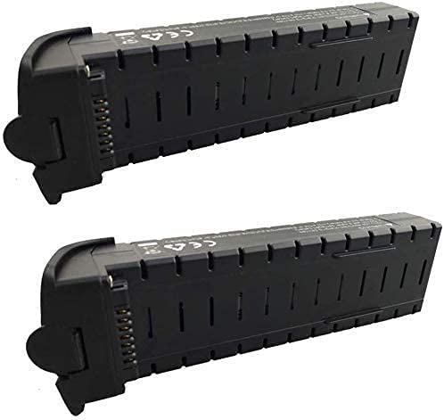 ZYGY 2pcs 7.4V 2800mAh Lithium Batterie für HS700 Fernbedienung Drohne Schwarz ZYGY 2pcs 7.4V 2800mAh Lithium Batterie für HS700 Fernbedienung Drohne Schwarz von ZYGY