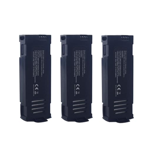 ZYGY 3PCS 3.7V 500mAh Lipo Batterie für D20 Mini Drohne faltend Vier Achsen Flugzeugersatzteile von ZYGY