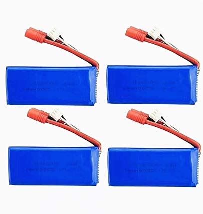 ZYGY 4pcs 7.4V 2500mah 25C Lithium Batterie für Syma X8C X8W X8G X8HC X8HG X8HW Helicopter ZYGY 4pcs 7.4V 2500mah 25C Lithium Batterie für Syma X8C X8W X8G X8HC X8HG X8HW Helicopter von ZYGY