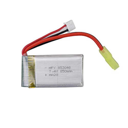 ZYGY 7.4V 850mah Lithium Akku für 9300 9301E 9302E 9303E 9034E 9305E 300E 302E 9310 9201E 2.4G 1:18 Anteil Fernbedienung Allradantrieb Hochgeschwindigkeits-Offroad RC Auto von ZYGY