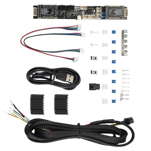 ZYHARUKO Für PITB V2 Mainboard Mit Großer 5160-Treiberbasis Auf RP2040 Leistungsstarkem CAN Bus Schrittmotor Treibermodul 3D Drucker PITB V2.0 Mainboard von ZYHARUKO