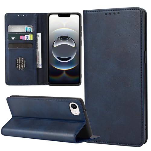 ZYIMOU Handyhülle für iPhone 16e Hülle, Leder Schutzhülle Standfunktion Kartenfach Wallet Klapphülle iPhone 16e Flip Case Cover, Blau ZYIMOU Handyhülle für iPhone 16e Hülle, Leder Schutzhülle Standfunktion Kartenfach Wallet Klapphülle iPhone 16e Flip Case Cover, Blau von ZYIMOU