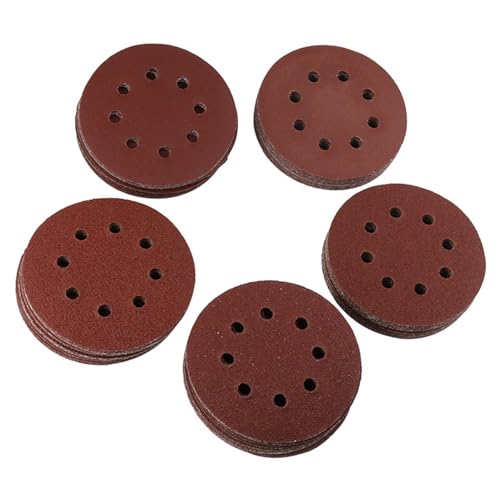 100pcs Schleifscheiben Set 5 Zoll 8 Loch Schleifpapier Einschließlich 40# 60# 80# 120# 180# Grit Für Holzbearbeitung Automobile 100pcs Schleifscheiben Set 5 Zoll 8 Loch Schleifpapier Einschließlich 40# 60# 80# 120# 180# Grit Für Holzbearbeitung Automobile von ZYKEJJDDAK