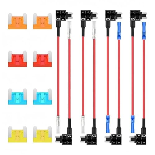 Autosicherungsadapter Set Mit Überlastschutz Für Zubehör Für Elektrische Systeme Für Fahrzeugsysteme Autosicherungsadapter Set Mit Überlastschutz Für Zubehör Für Elektrische Systeme Für Fahrzeugsysteme von ZYKEJJDDAK