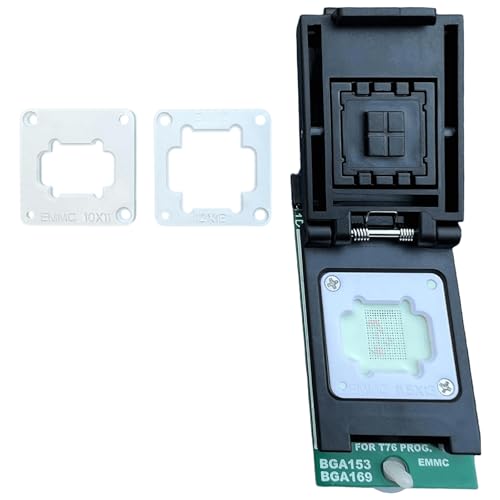 EMMC BGA153 BGA169 Adapter IC Buchse für T76 Programmierer mit Doppelkopf-Federsondenhalter EMMC BGA153 BGA169 Adapter IC Buchse für T76 Programmierer mit Doppelkopf-Federsondenhalter von ZYKEJJDDAK