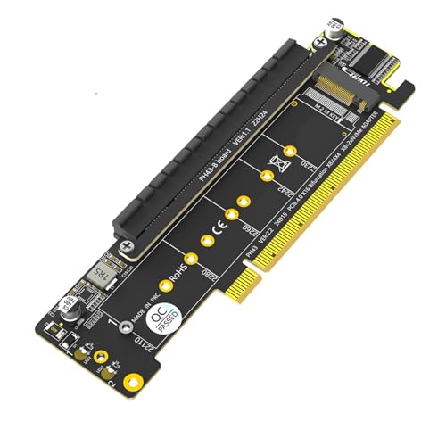 NVME PCIe HDDs Adapter NVME HDDs auf PCIE4.0 16X Konverter Zwei NVME Erweiterungskarten für PC Desktop Mainboard NVME PCIe HDDs Adapter NVME HDDs auf PCIE4.0 16X Konverter Zwei NVME Erweiterungskarten für PC Desktop Mainboard von ZYKEJJDDAK