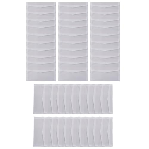 Transparente Papierumschläge für Einladungen, 25 x 176 mm, 220 x 105 mm, Briefumschläge für Hochzeit, Weihnachten, 50 Stück Transparente Papierumschläge für Einladungen, 25 x 176 mm, 220 x 105 mm, Briefumschläge für Hochzeit, Weihnachten, 50 Stück von ZYKEJJDDAK