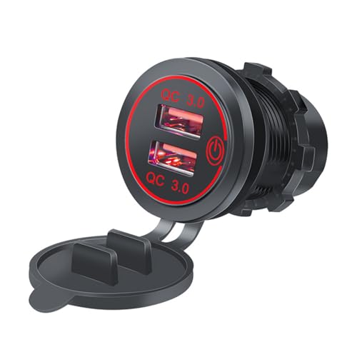 Upgrades Doppelte USB Autogebühren Schnellladungsadapter Schneller Ladeabs Staubdichter USB Adapter Für Fahrzeug Botas Motorräder Upgrades Doppelte USB Autogebühren Schnellladungsadapter Schneller Ladeabs Staubdichter USB Adapter Für Fahrzeug Botas Motorräder von ZYKEJJDDAK