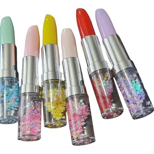 ZYKEJJDDAK 6 Stück 0,5 mm Gel-Tintenstift, Lippenstift-Form, neutraler Stift, schöner Gelstift, Neuheit, Stift, Schule, Bürobedarf ZYKEJJDDAK 6 Stück 0,5 mm Gel-Tintenstift, Lippenstift-Form, neutraler Stift, schöner Gelstift, Neuheit, Stift, Schule, Bürobedarf von ZYKEJJDDAK