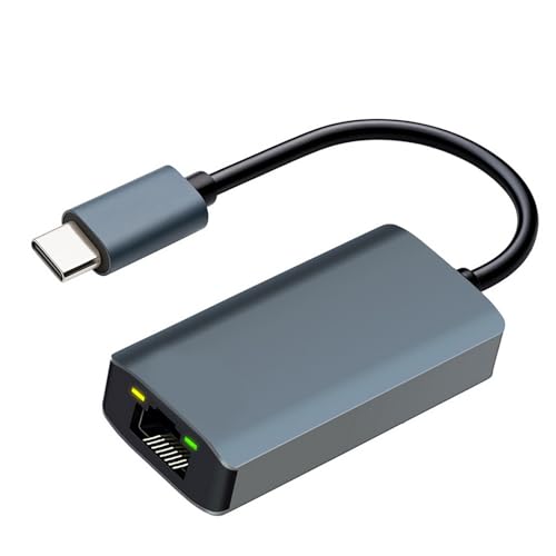 ZYKEJJDDAK Aluminiumlegierung USB 3.2 Typ C Bis RJ45 Networking Adapter 5Gbit / S Geschwindigkeit Optimiert Für Den Laptop Desktop PC ZYKEJJDDAK Aluminiumlegierung USB 3.2 Typ C Bis RJ45 Networking Adapter 5Gbit / S Geschwindigkeit Optimiert Für Den Laptop Desktop PC von ZYKEJJDDAK