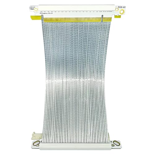 ZYKEJJDDAK PCIE4.0 X16 Risers Kabel Für PC Fall Doppelte Reverse Grafikkartenverlängerungskabel Flexibler Kabel Austausch von ZYKEJJDDAK
