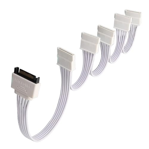 ZYKEJJDDAK Satas Power Splitter Kabel 15pin Männlich Bis 5 Frauen Für HDDs Und Opticals Antriebserweiterung ZYKEJJDDAK Satas Power Splitter Kabel 15pin Männlich Bis 5 Frauen Für HDDs Und Opticals Antriebserweiterung von ZYKEJJDDAK