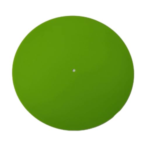 ZYKEJJDDAK Transparente Acrylmatte für Plattenspieler mit 30,5 cm (12 Zoll), reduziert statische Aufladung und hält geschmeidig von ZYKEJJDDAK