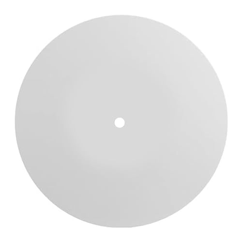 ZYKEJJDDAK Transparente Acrylmatte für Plattenspieler mit 30,5 cm (12 Zoll), reduziert statische Aufladung und hält geschmeidig von ZYKEJJDDAK