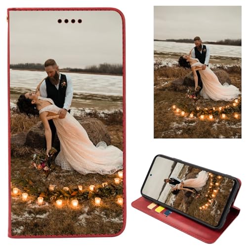 ZYLLER Personalisierte Hülle für Redmi Note 12 4G,Flip Leder Hülle Kartenfach Standfunktion Case,mit Eigenem Foto Bild Text Personalisiert Case,für Note 12 4G Handyhülle ZYLLER Personalisierte Hülle für Redmi Note 12 4G,Flip Leder Hülle Kartenfach Standfunktion Case,mit Eigenem Foto Bild Text Personalisiert Case,für Note 12 4G Handyhülle von ZYLLER