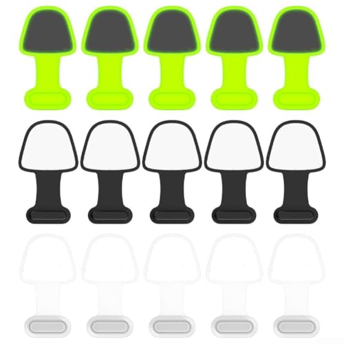 Effiziente USB-C-Port-Protektoren in einem weichen Silikon-Design schützen Ihre Tech-Ausrüstung effektiv (Luminöses Grün) von ZYNCUE