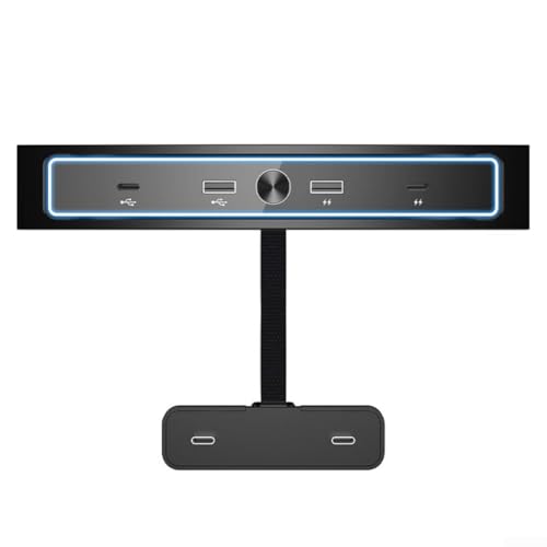Stabile USB-Dockingstation für Modell 3 für Modell Y, verschleißfestes Design, Schwarz von ZYNCUE