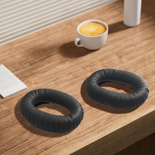 Weiche und bequeme Ersatz-Ohrpolster für Sony WH1000XM2, MDR 1000X Kopfhörer, genießen Sie stundenlanges Hören, Schwarz Weiche und bequeme Ersatz-Ohrpolster für Sony WH1000XM2, MDR 1000X Kopfhörer, genießen Sie stundenlanges Hören, Schwarz von ZYNCUE