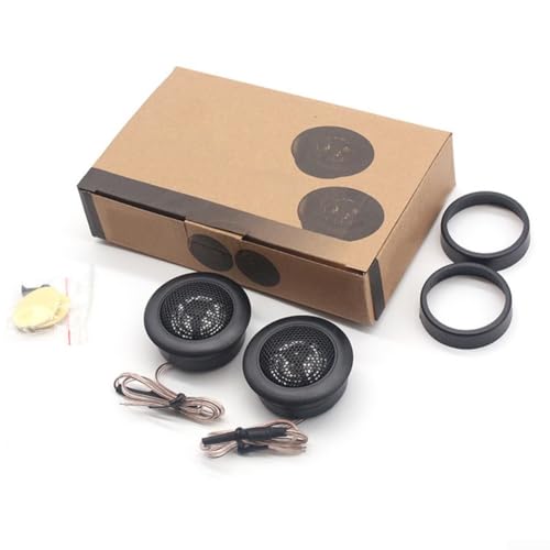 ZYNCUE 120 W Auto-Hochtöner-Lautsprecher, 2 Stück, entworfen für klares Audio und minimale Verzerrung ZYNCUE 120 W Auto-Hochtöner-Lautsprecher, 2 Stück, entworfen für klares Audio und minimale Verzerrung von ZYNCUE